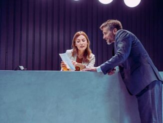 woman working as a front desk agent