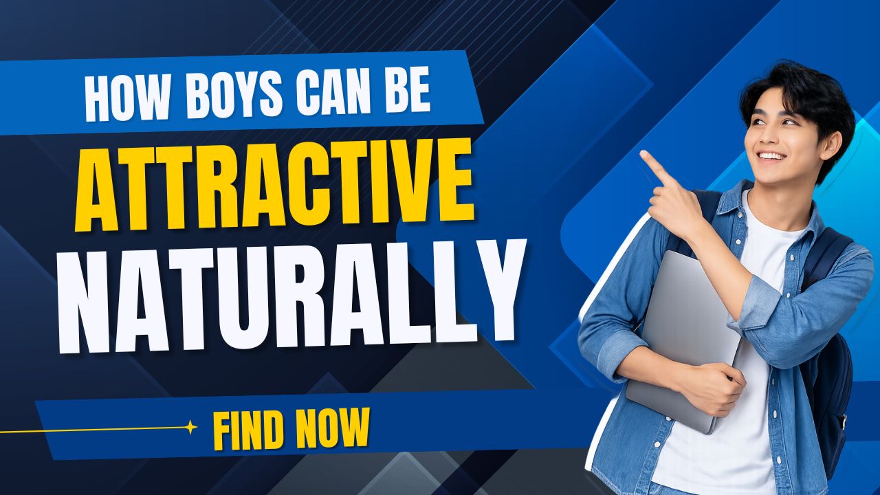 How boys can become attractive naturally